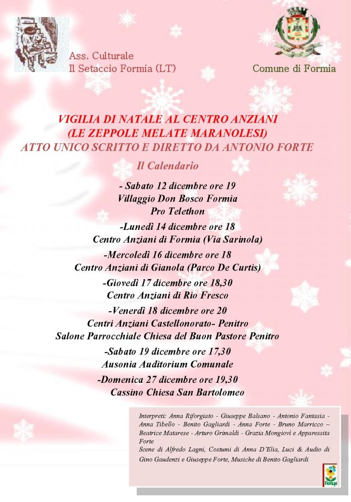 calendario natale 2015