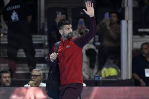 Novak Djokovic saluta il pubblico