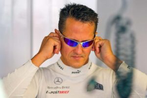 Michael Schumacher ai tempi della Mercedes