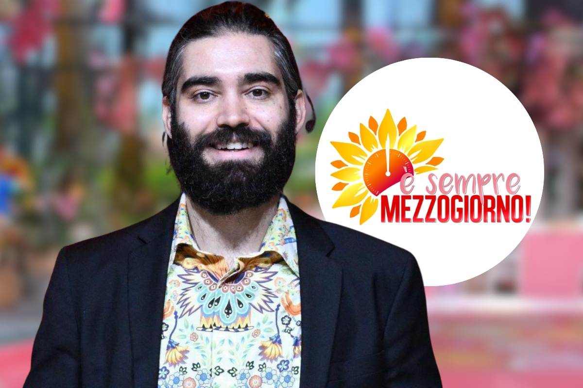 lorenzo biagiarelli e logo è sempre mezzogiorno