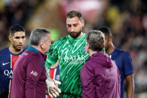 Donnarumma soccorso dai medici