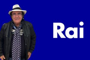 Al Bano e scritta Rai