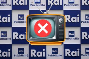 Logo Rai e grafica tv